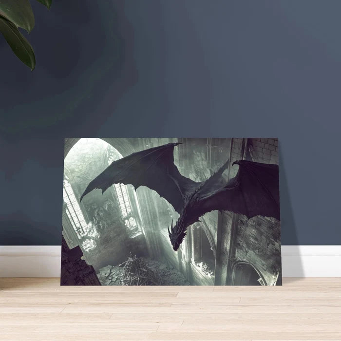 Gothic Shadow Dragons Lair Gothic Dramatic High 2 - Shop Ai Art WebShop - Digital Art online Store