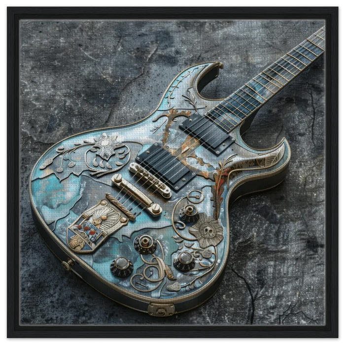 Guitar Art - Shop Ai Art WebShop - Digital Art online Store