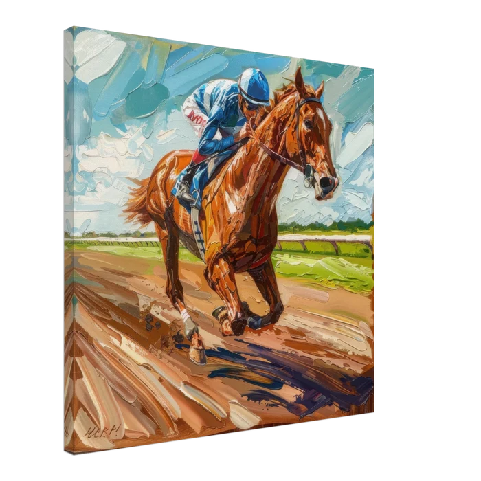 Horse Racing - Shop Ai Art WebShop - Digital Art online Store