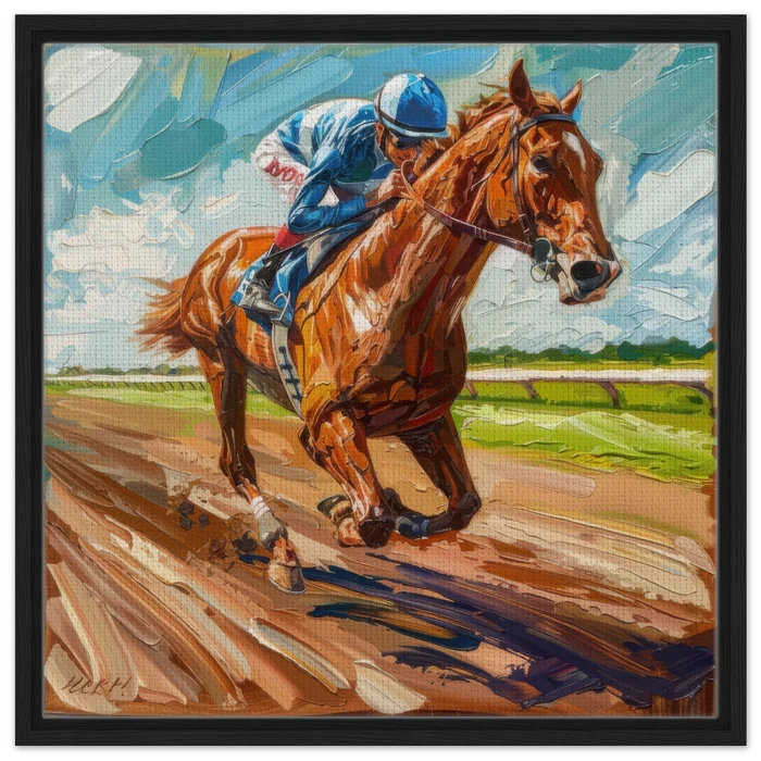 Horse Racing - Shop Ai Art WebShop - Digital Art online Store