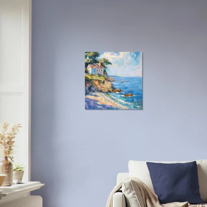 Impressionism coastal style beach feeling 1 - Shop Ai Art WebShop - Digital Art online Store