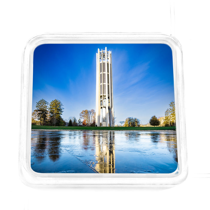 Indiana Hoosiers - First Ice Reflection Acrylic Drink Coaster
