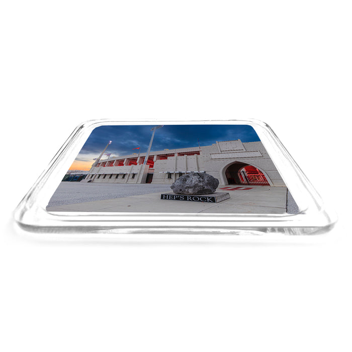 Indiana Hoosiers - Hep's Rock Acrylic Drink Coaster