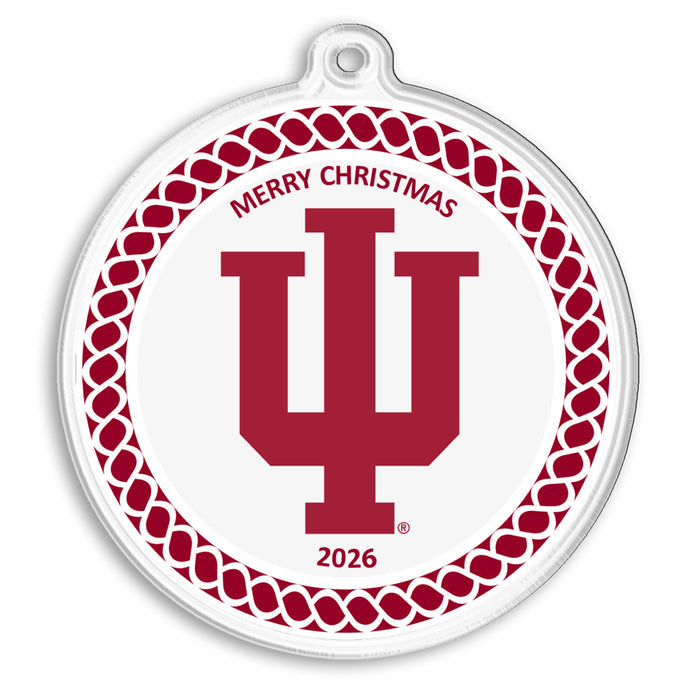 Indiana Hoosiers - IU Christmas 2026 Ornament