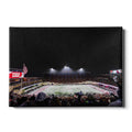 Indiana Hoosiers - Touchdown in the Snow - College Wall Art #Canvas