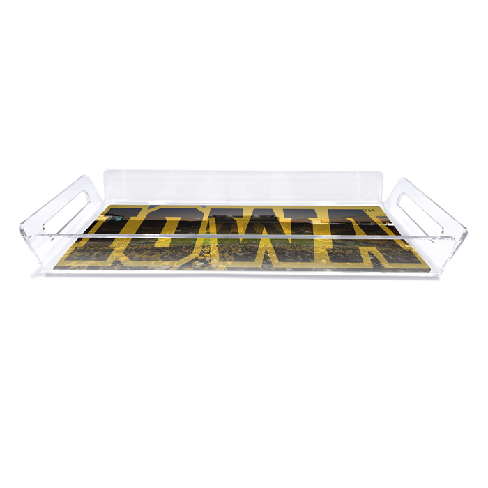Iowa Hawkeyes - Iowa Decorative Serving Tray