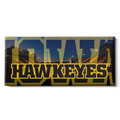 Iowa Hawkeyes - Iowa Hawkeyes Panoramic - College Wall Art #Canvas