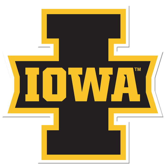 Iowa Hawkeyes - Iowa Mark Single Layer Dimensional