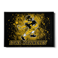 Iowa Hawkeyes - Old School Herkey's Iowa Hawkeyes - College Wall Art #Canvas