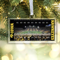 Iowa Hawkeyes - The Epic Hawkeye Wave Ornament & Bag Tag