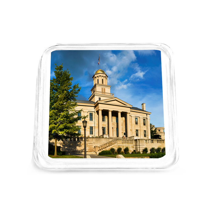 Iowa Hawkeyes - The Old Capitol Drink Coaster