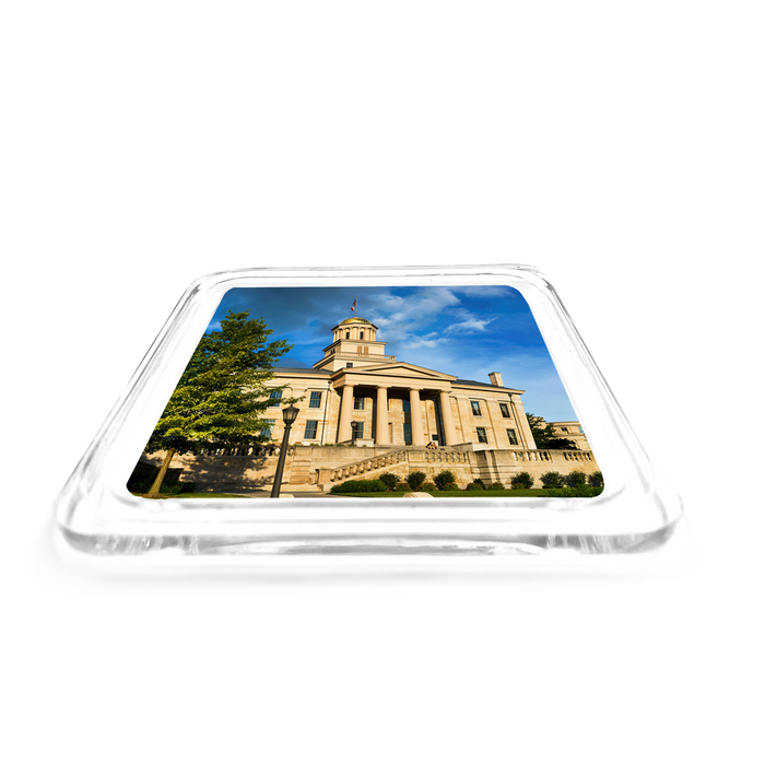 Iowa Hawkeyes - The Old Capitol Drink Coaster