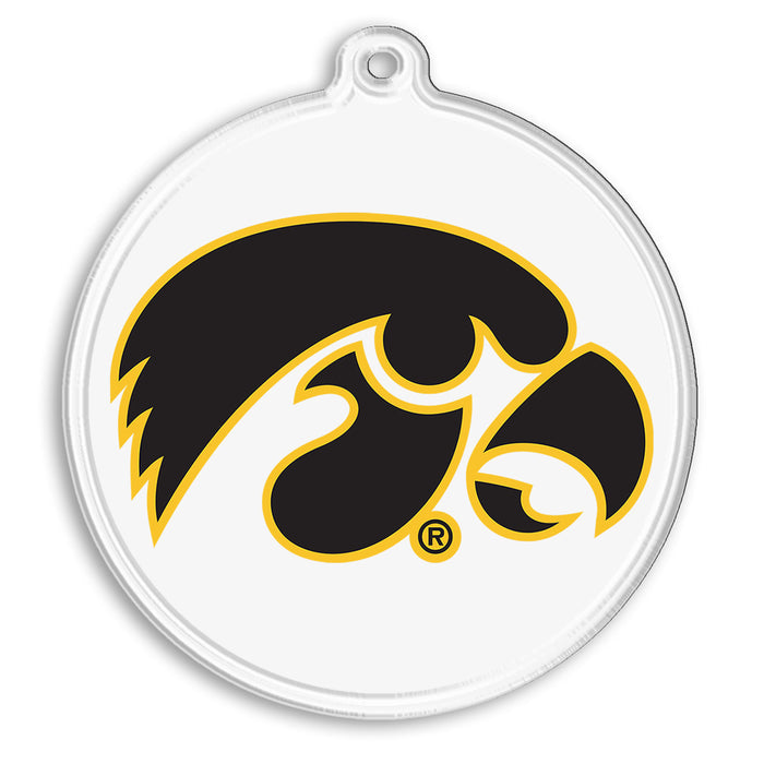Iowa Hawkeyes - Tigerhawk Bag Ornament & Bag Tag