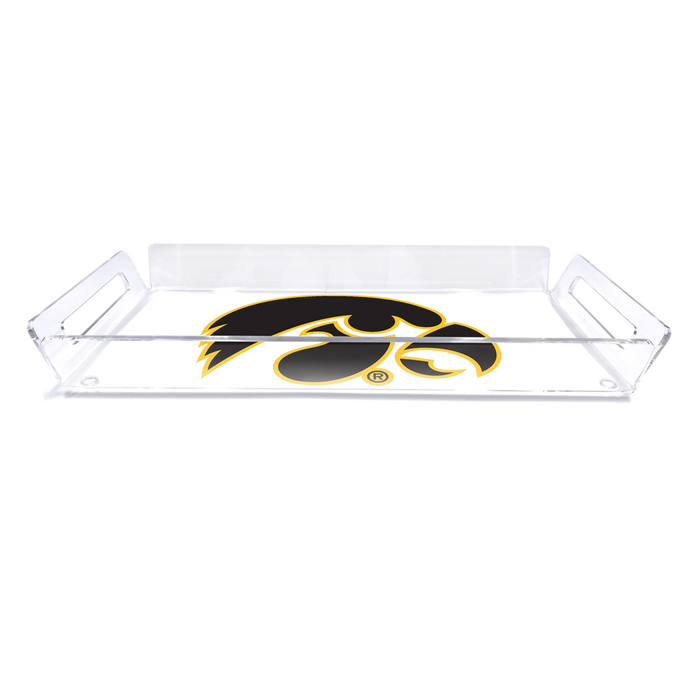 Iowa Hawkeyes - Tigerhawk Decorative Serving Tray
