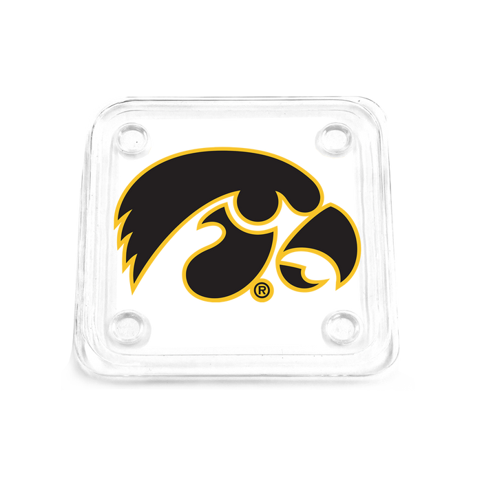 Iowa Hawkeyes - Tigerhawk Drink Coaster