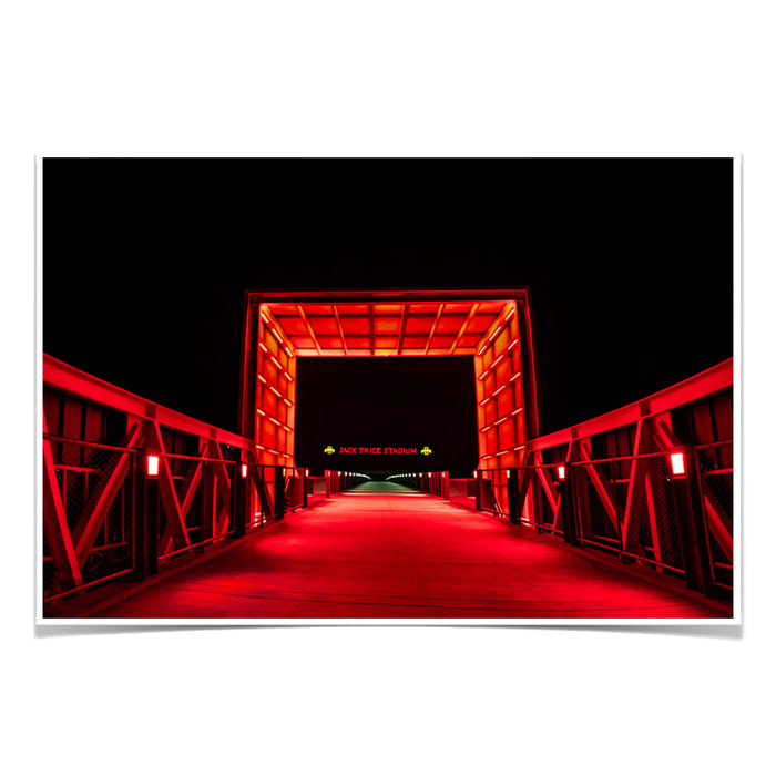 Iowa State Cyclones - Walk to Jack Trice Stadium - College Wall Art #Poster