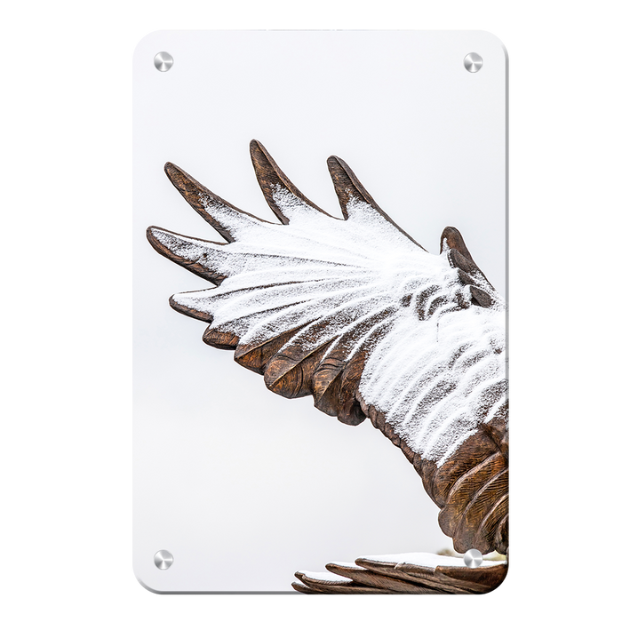 Louisiana Monroe Warhawks - Morning Snow - College Wall Art #Metal Art