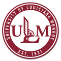 Louisiana Monroe Warhawks - ULM Academic Logo Single Layer Dimensional