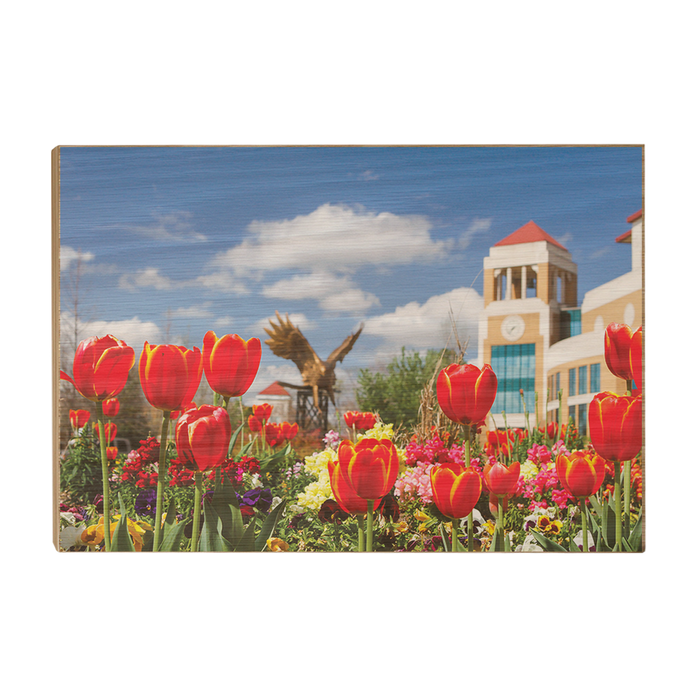 Louisiana Monroe Warhawks - ULM Tulips - College Wall Art #Wood Art