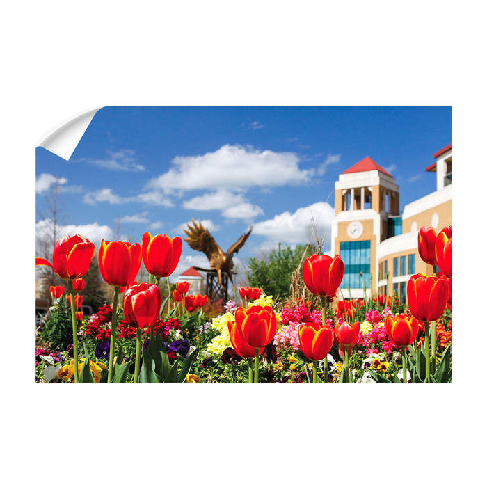 Louisiana Monroe Warhawks - ULM Tulips - College Wall Art #Wall Decal