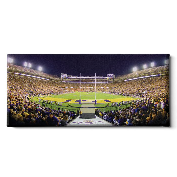 LSU Tigers - Death Valley Pano - College Wall Art #Canvas