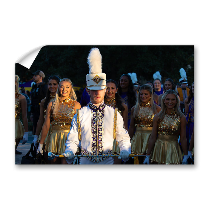 LSU Tigers - Drum Major - College Wall Art #Wall Decal