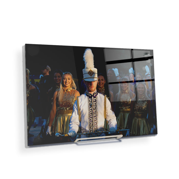 LSU Tigers - Drum Major - College Wall Art #Acrylic Mini