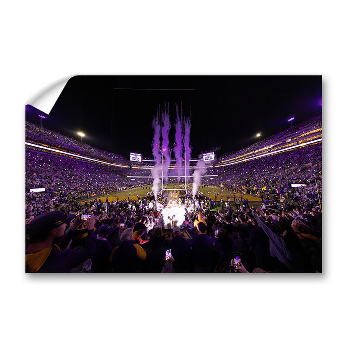 LSU Tigers - Enter Death Valley - College Wall Art #Wall Decal