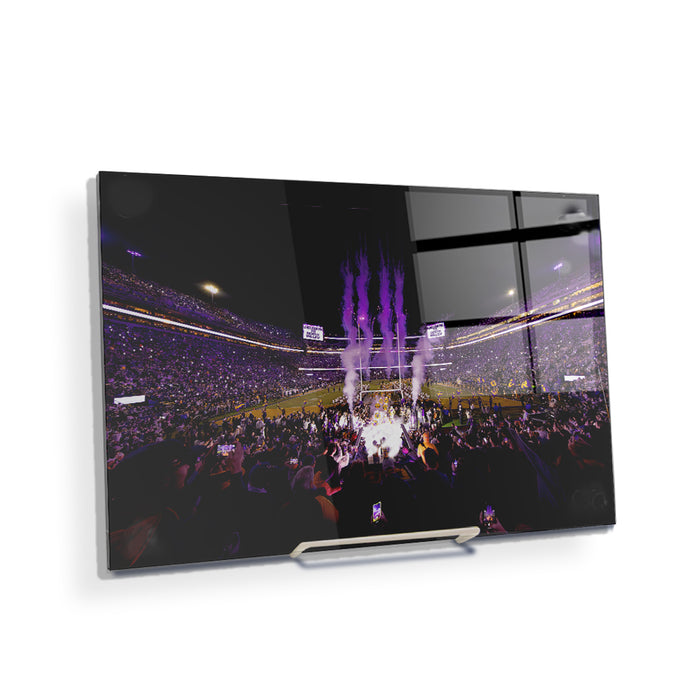 LSU Tigers - Enter Death Valley - College Wall Art #Acrylic Mini
