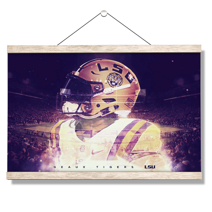 LSU Tigers - Epic Tiger - College Wall Art #Hanging Canvas
