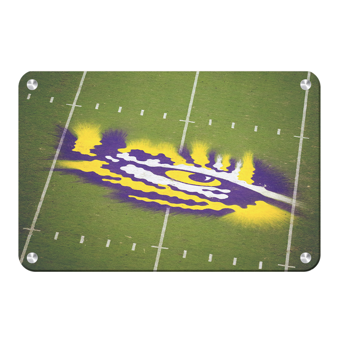 LSU Tigers - Eye of the Tiger 50 - College Wall Art #Metal
