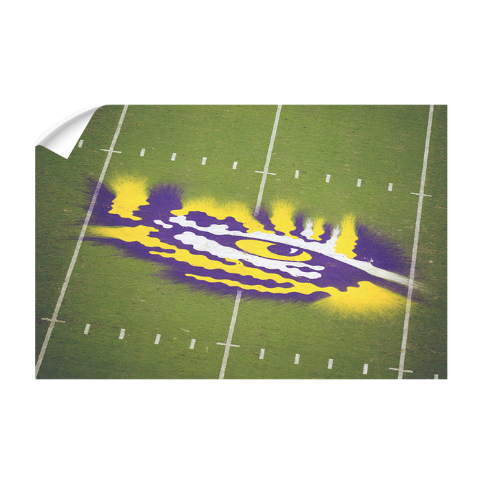 LSU Tigers - Eye of the Tiger 50 - College Wall Art #Wall Decal