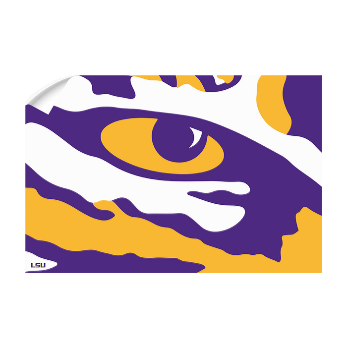 LSU Tigers - Eye of the Tiger - College Wall Art #Wall Decal