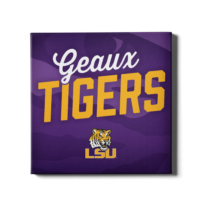 LSU Tigers - Geaux Tigers - College Wall Art #Canvas