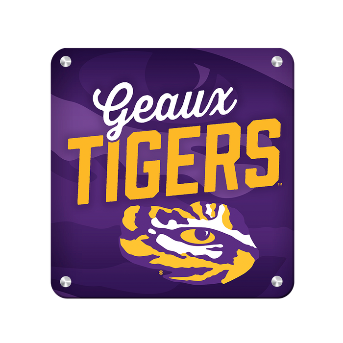 LSU Tigers - Geaux Tigers - College Wall Art #Metal