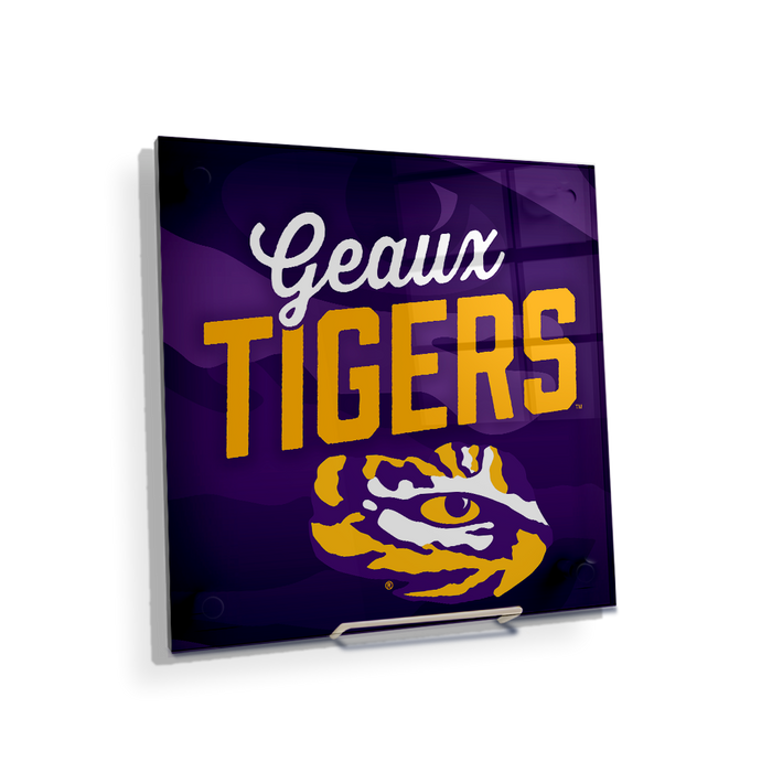 LSU Tigers - Geaux Tigers - College Wall Art #Acrylic  Mini