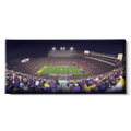 LSU Tigers - Love Purple Live Gold Stadium Pano - College Wall Art #Canvas