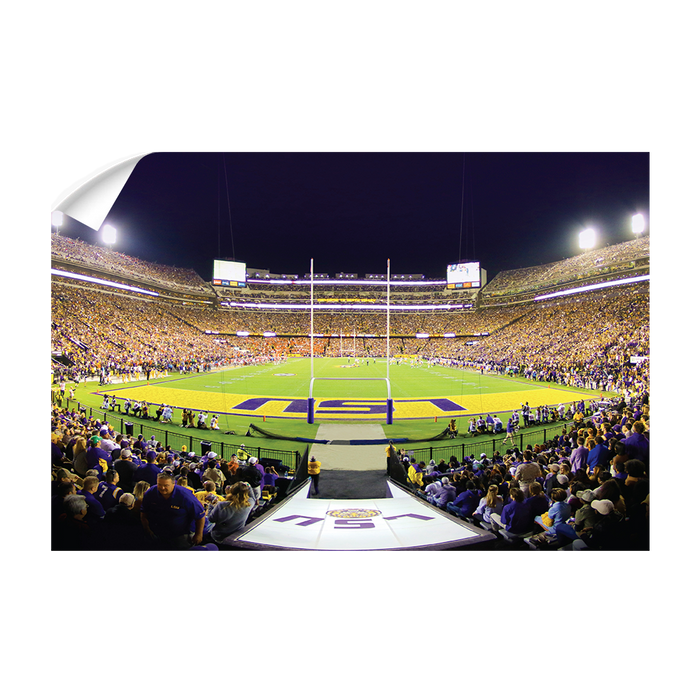 LSU TIGERS - LSU End Zone - College Wall Art #Wall Decal