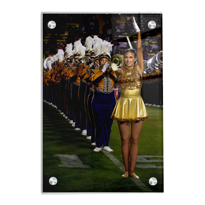 LSU Tigers - LSU Golden Girl - College Wall Art #Acrylic