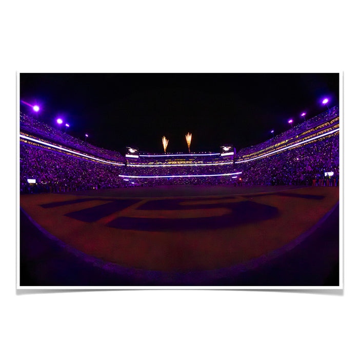 LSU Tigers - LSU It's 4th Quarter - College Wall Art #Poster