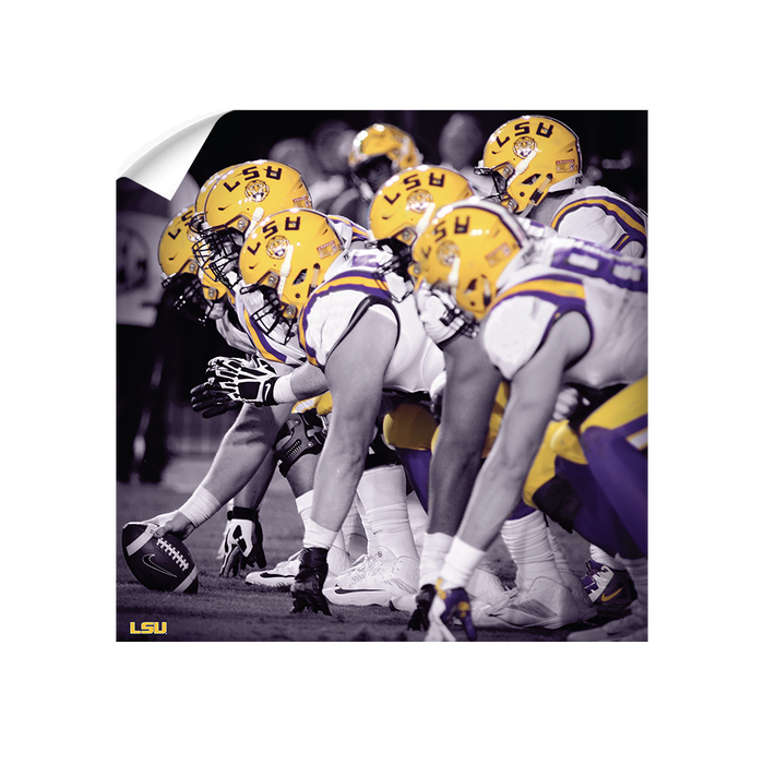 LSU Tigers - LSU Line - College Wall Art #Wall Decal