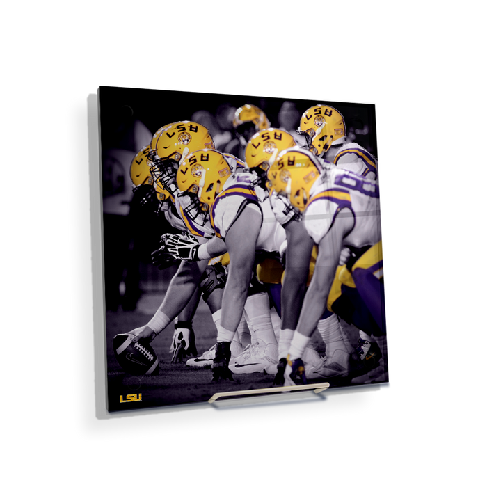 LSU Tigers - LSU Line - College Wall Art #Acrylic Mini