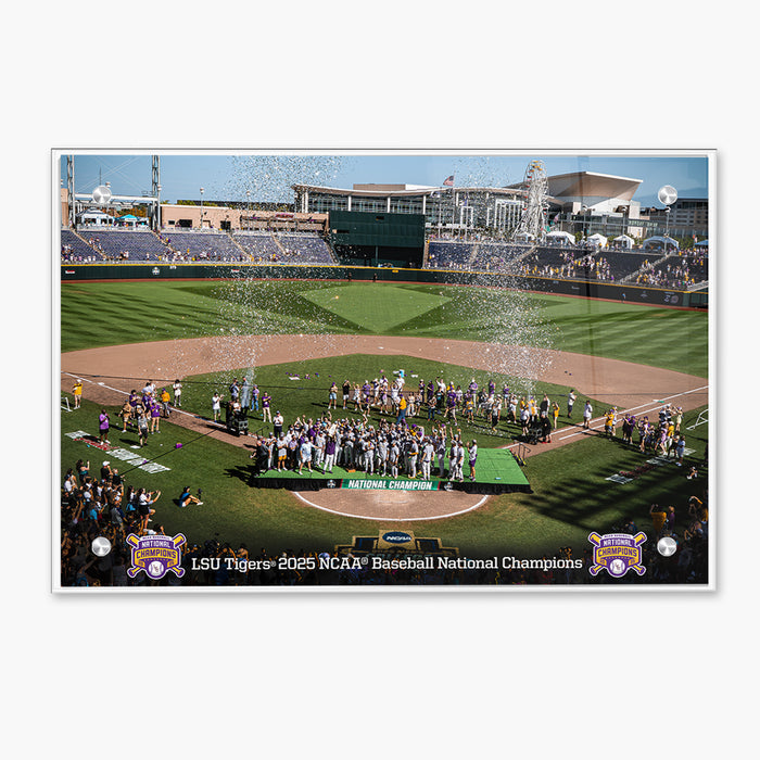 LSU Tigers - LSU Tigers 2025 NCAA Baseball National Champions - College Wall Art #Acrylic