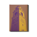 LSU Tigers - Memorial Tower Duotone - College Wall Art #Canvas