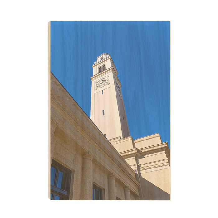 LSU Tigers - Memorial Tower - College Wall Art #Wood