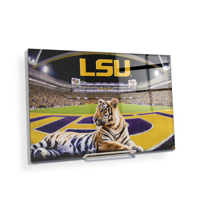 LSU Tigers - Mike VII's Kingdom - College Wall Art #Acrylic Mini