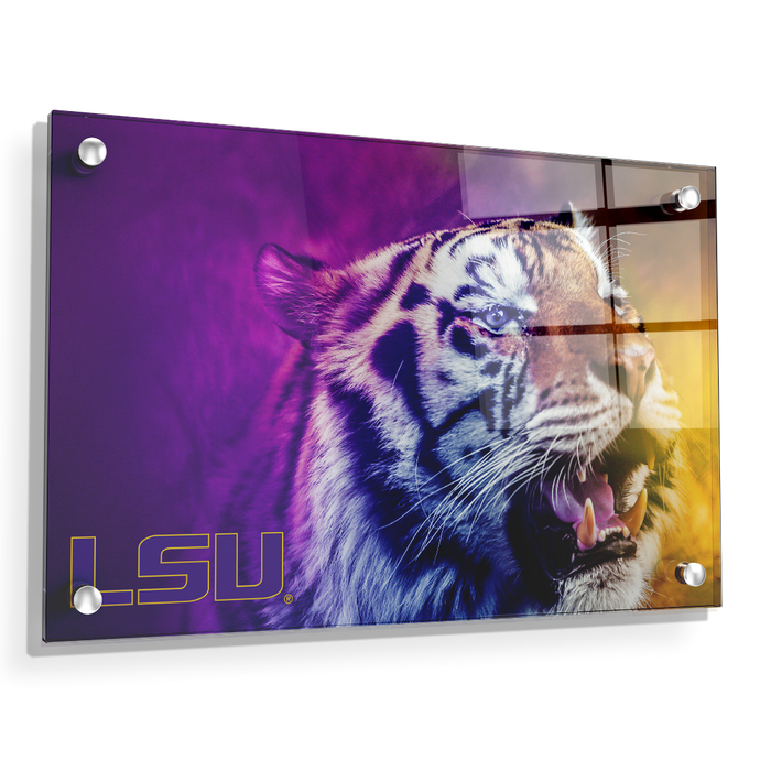 LSU Tigers - Mike's Colors - College Wall Art #Acrylic