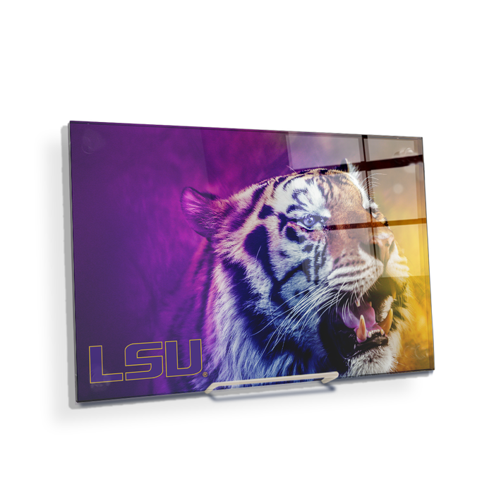 LSU Tigers - Mike's Colors - College Wall Art #Acrylic Mini