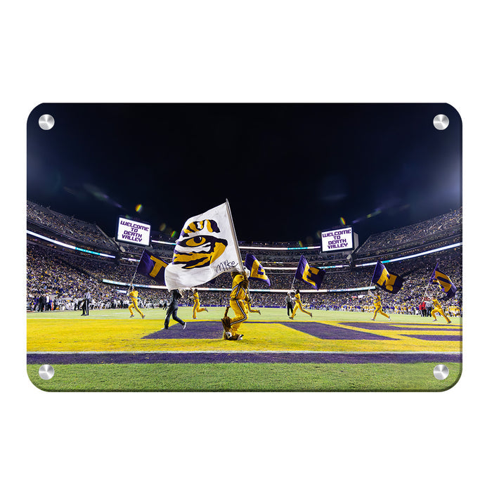 LSU Tigers - Mike's Tigers - College Wall Art #Metal