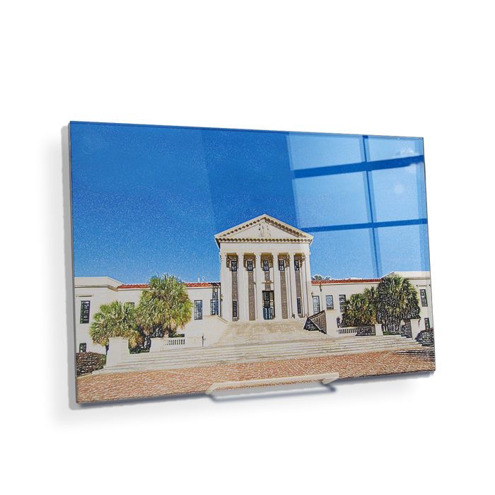 LSU Tigers - Paul M. Hebert Law Center Sketch - College Wall Art #Acrylic Mini